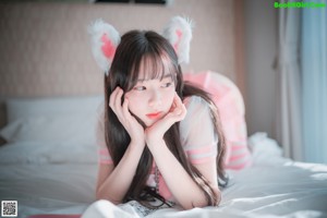 Myua 뮤아, [DJAWA] Catgirl in Pink Set.01